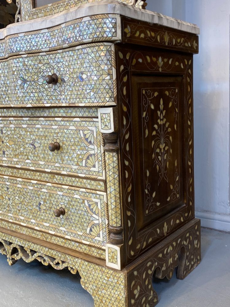 Mother of Pearl Chest of Drawers
